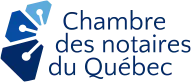 Logo de la Chambre des notaires du Québec